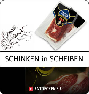 Jamon Serrano Schinken in Scheiben