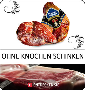 Ohne Knochen Jamon Serrano Schinken